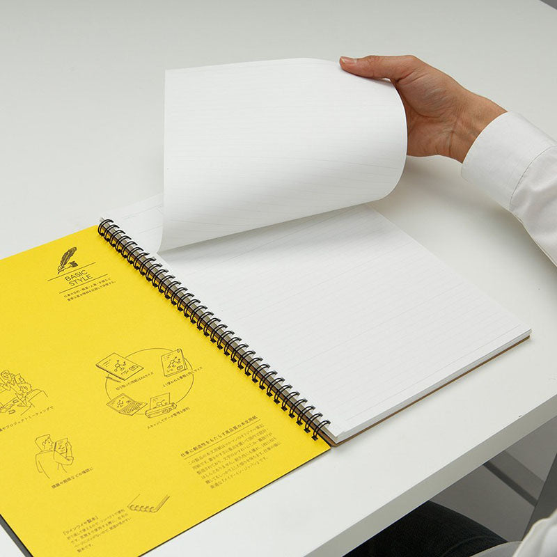 Maruman Mnemosyne N199 Special Memo Notebook - Ruled - A4 -  - Notebooks - Bunbougu
