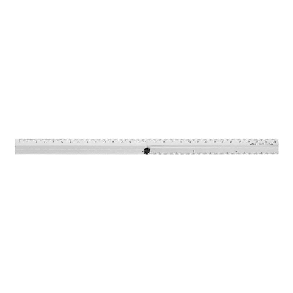 Midori Aluminum Multi Ruler - Silver - 30 cm -  - Rulers - Bunbougu