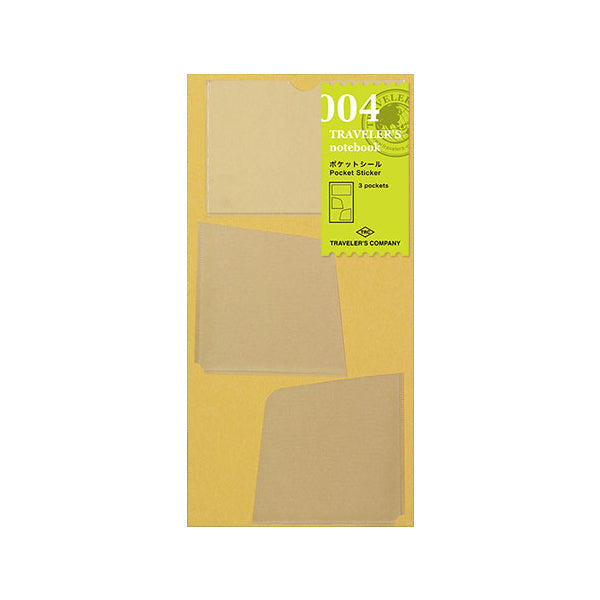 Traveler's Company Traveler's Notebook Accessories 004 - Pocket Sticker Set -  - Notebook Accessories - Bunbougu