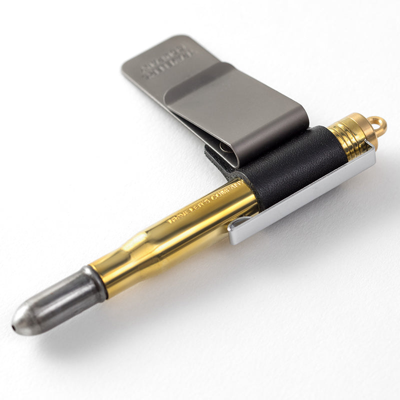 Traveler's Company Traveler's Notebook Accessories 016 - Pen Holder - Medium - Black -  - Notebook Accessories - Bunbougu