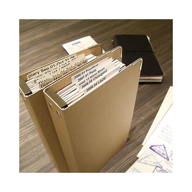 Traveler's Company Traveler's Notebook Binder 011 - Regular Size -  - Notebook Accessories - Bunbougu